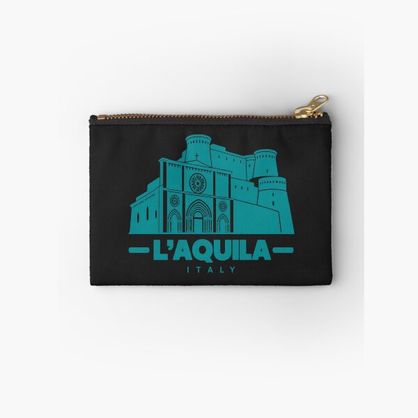 Item preview, L'Aquila Italy Line Art Landmark Poster designed and sold by CMYKStudio.