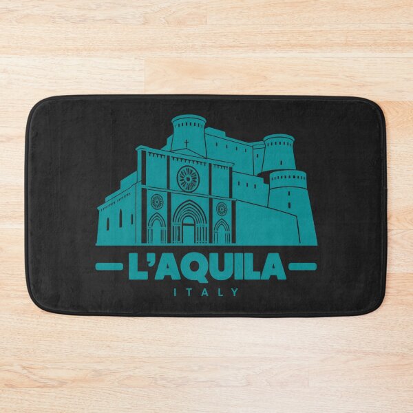 Item preview, L'Aquila Italy Line Art Landmark Poster designed and sold by CMYKStudio.