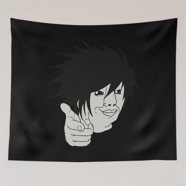 Item preview, L Death Note Meme designed and sold by CallistoPonte.