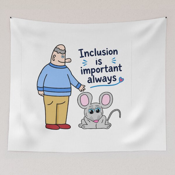 Item preview, Inclusion is important always  designed and sold by Mother Daughter Drawings .