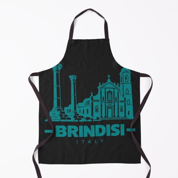 Item preview, Brindisi Italy Line Art Landmark Poster designed and sold by CMYKStudio.