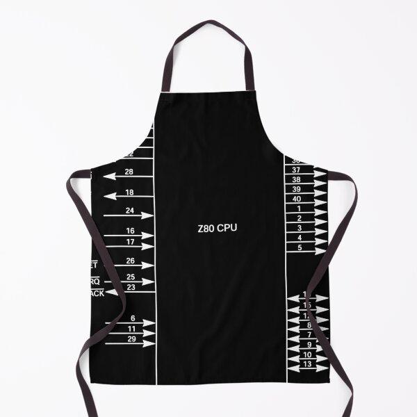 Item preview, Zilog Z80 CPU Diagram - White (Large) designed and sold by Jagaroth.
