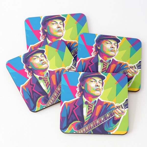 Artikelvorschau, Angus Young Pop Art entworfen und verkauft von Zamziri.
