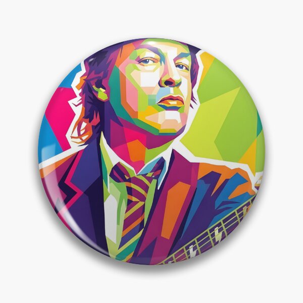 Item preview, Angus young pop art designed and sold by Zamziri.