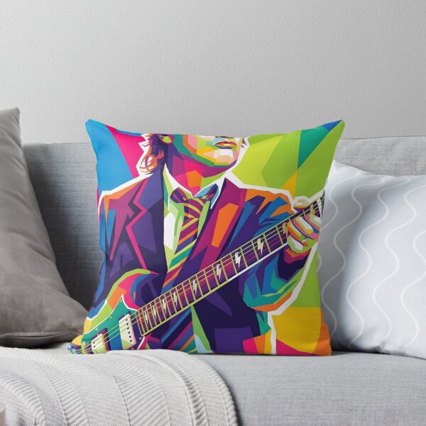 Aperçu de l'œuvre Angus Young pop art créée et vendue par Zamziri.