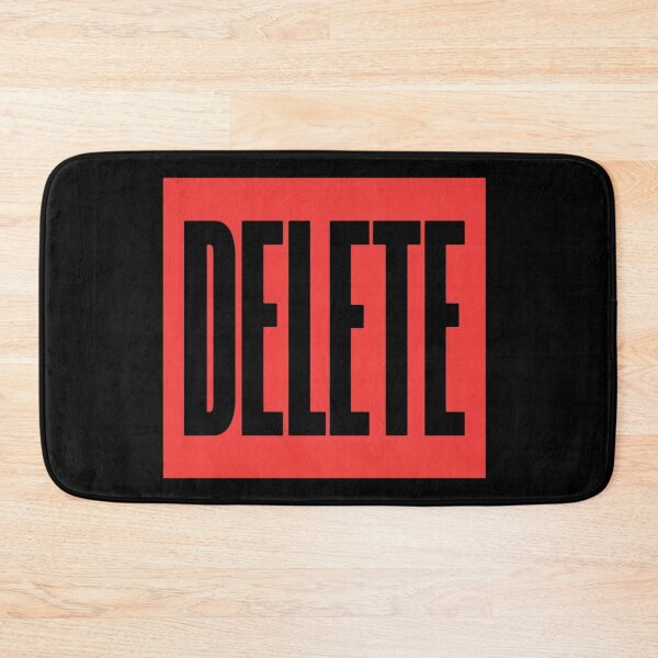 Item preview, Delete Text Minimal designed and sold by CallistoPonte.