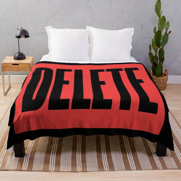 Item preview, Delete Text Minimal designed and sold by CallistoPonte.