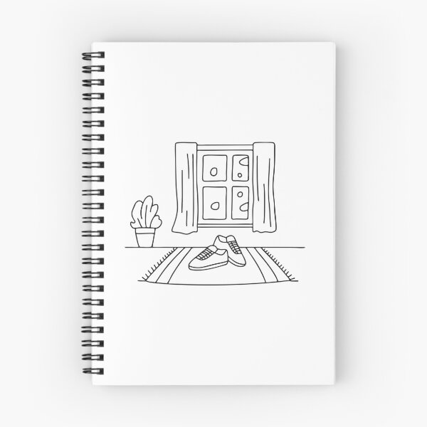Item preview, A window close to a pair of shoes placed neatly on a rug beside pot designed and sold by rasagamastore.