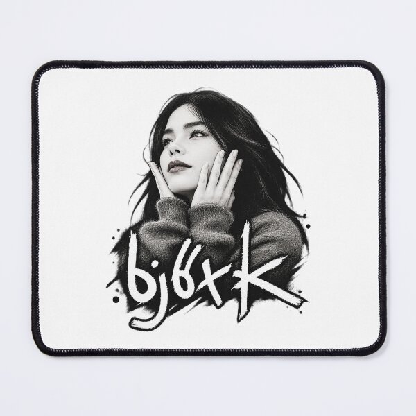 Item preview, Bjork Inspired Artistic Graphic Design with Abstract Elements PERFECT GIFT FOR YOU AND FRIENDS designed and sold by Atif Hussain.