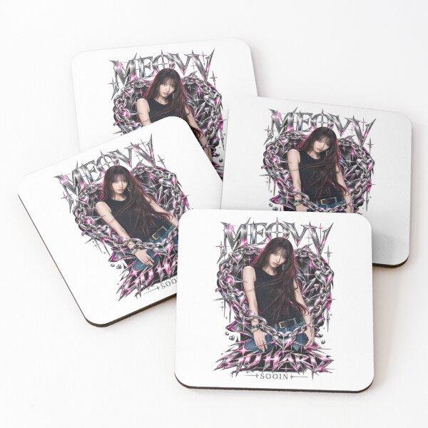 Item preview, Metallic Heart Sooin MEOVV Go Hard | Best Kpop Gift designed and sold by Valereekmerch.