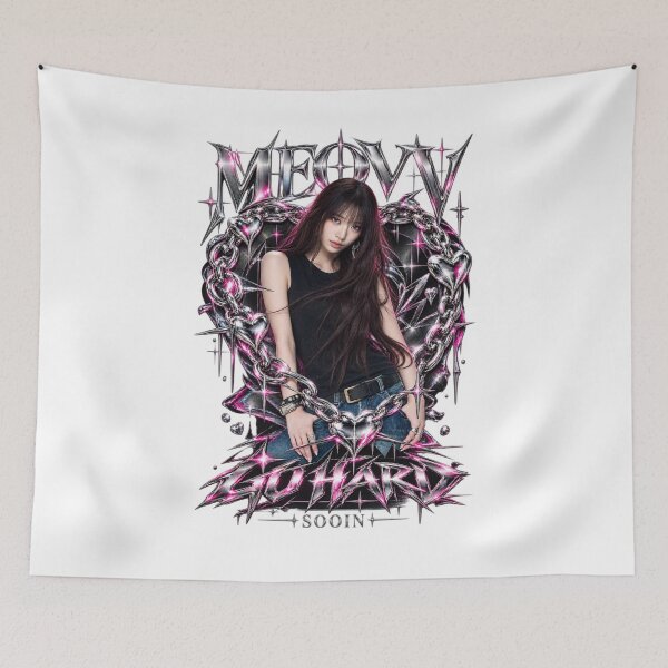 Item preview, Metallic Heart Sooin MEOVV Go Hard | Best Kpop Gift designed and sold by Valereekmerch.