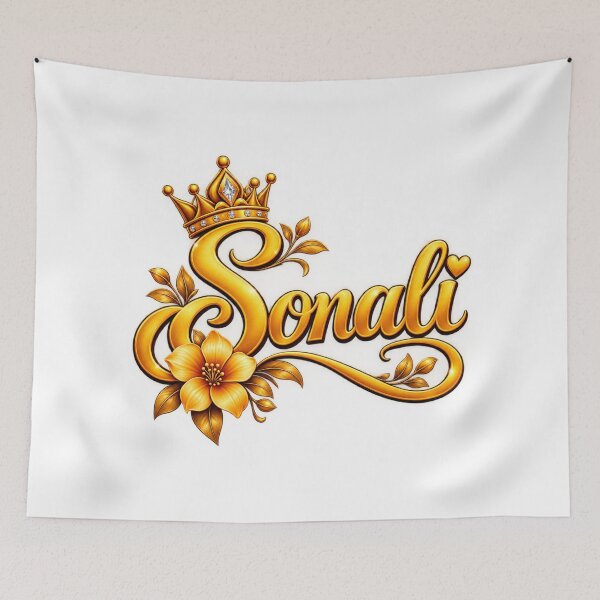 Item preview, Sonali Golden Name Design designed and sold by Design Sounds Studio.