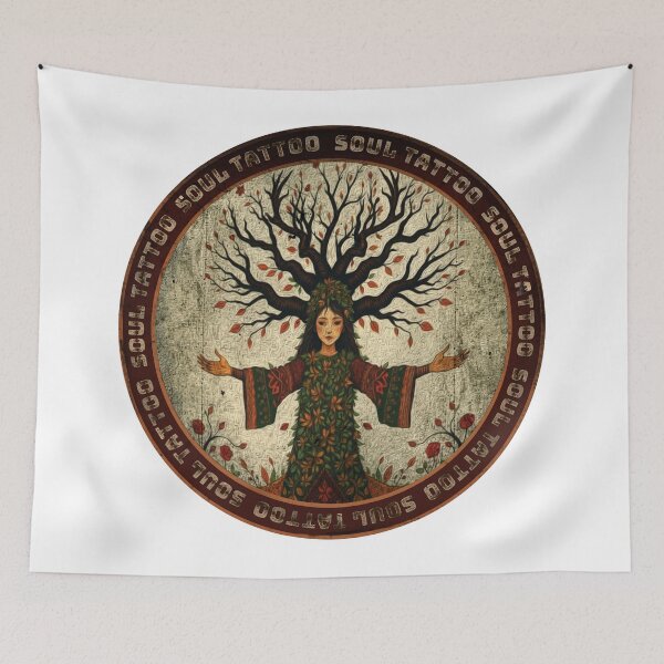 Item preview, Soul Tattoo - Tree spirit designed and sold by Born-to-Storm.
