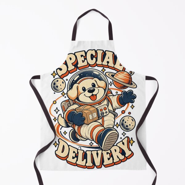 Item preview, Moon Courier — Special Delivery Astronaut Dog designed and sold by caberoge.