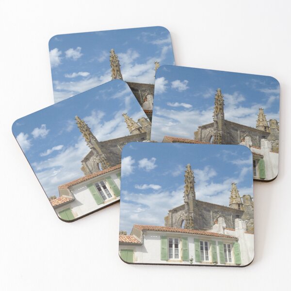 Item preview, Green Shutters & The Church of Saint-Martin-de-Re designed and sold by wiggyofipswich.