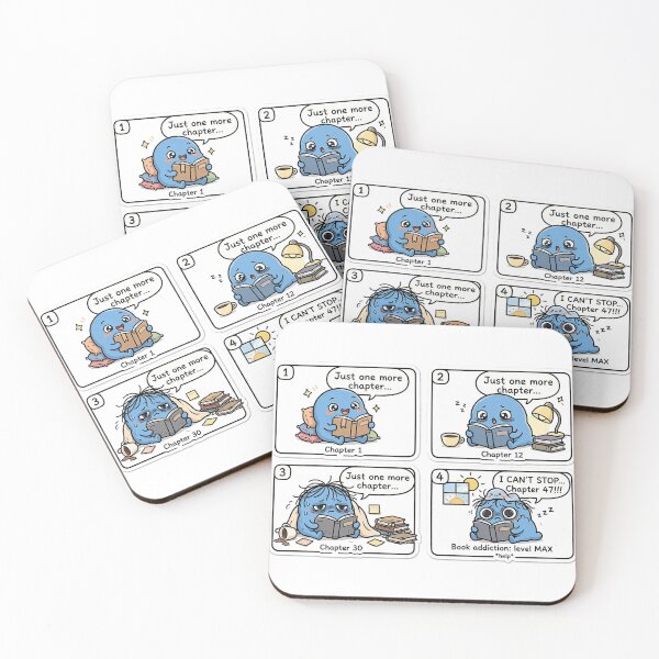 Item preview,  I'll Sleep Early vs 2AM Reading - Funny Bookish Comic Sticker designed and sold by Raju-Creative.