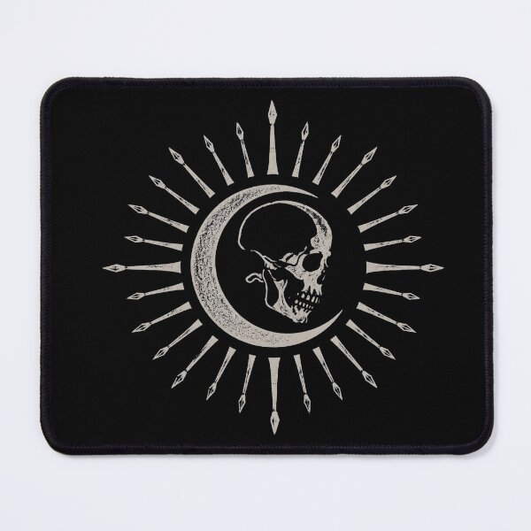 Item preview, Crescent Skull Sunburst designed and sold by CallistoPonte.