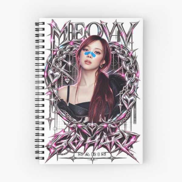 Item preview, Gothic Heart Narin MEOVV Go Hard Era | Kpop Visual Art designed and sold by Valereekmerch.