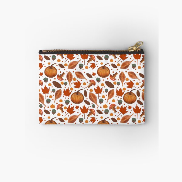Item preview, Autumn Pumkpin and Leaves Pattern designed and sold by Kriti Tiwari.