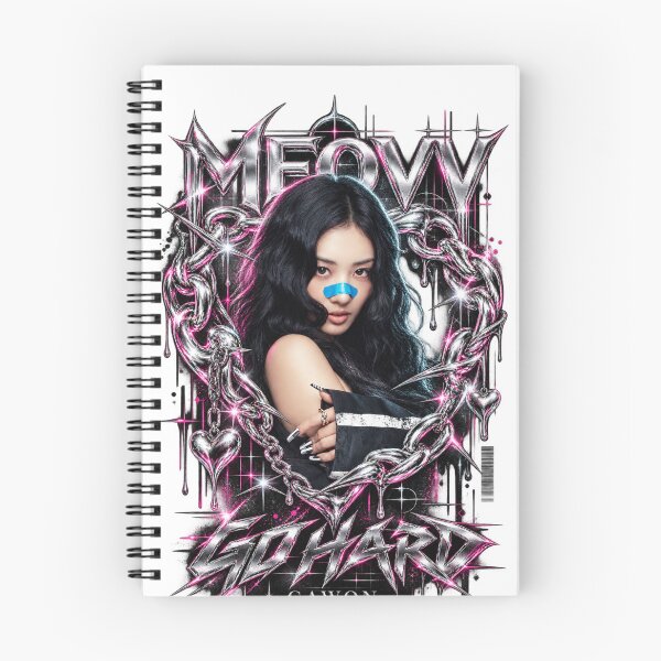 Item preview, Silver Spike Gawon MEOVV Go Hard Era | Kpop Visual Art designed and sold by Valereekmerch.