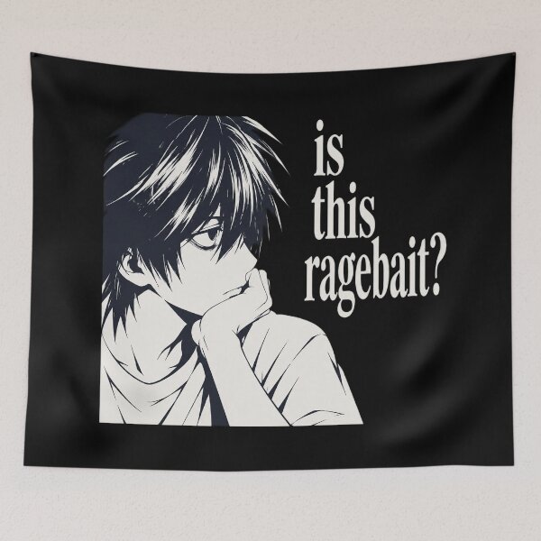 Item preview, Light Yagami Ragebait designed and sold by CallistoPonte.