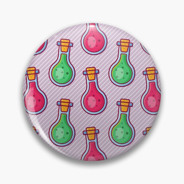 Item preview, Cute Retro Laboratory Flask Glass Pattern designed and sold by werezu.