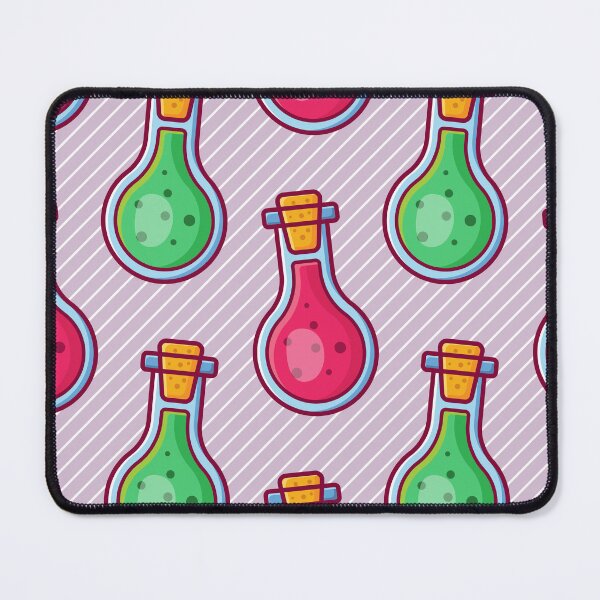 Item preview, Cute Retro Laboratory Flask Glass Pattern designed and sold by werezu.