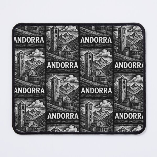 Item preview, Andorra Linocut Style  designed and sold by Thistle-TShop.