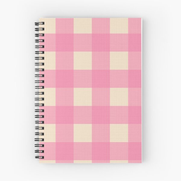 Item preview, Pink and Cream Buffalo Plaid Seamless Pattern – Textured Gingham Check designed and sold by BobaBunny76.