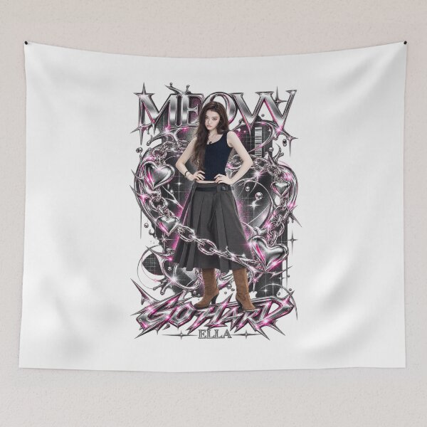 Item preview, Silver Chrome Heart Ella MEOVV Go Hard | Best Kpop Gift designed and sold by Valereekmerch.