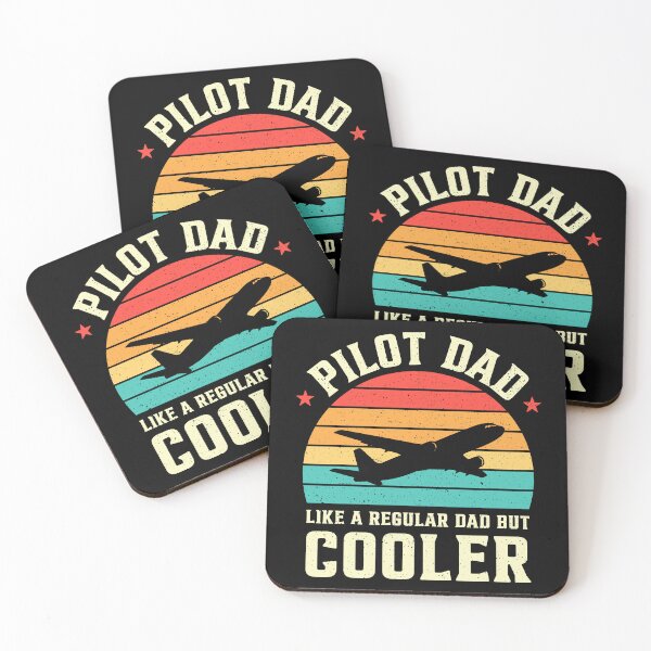 Item preview, Pilot Dad Like A Regular Dad But Cooler Retro designed and sold by RareBunny.