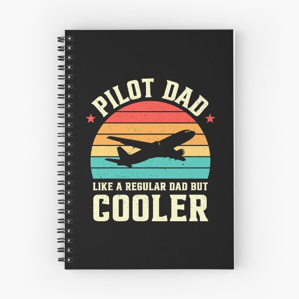 Item preview, Pilot Dad Like A Regular Dad But Cooler Retro designed and sold by RareBunny.
