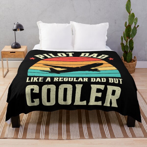 Item preview, Pilot Dad Like A Regular Dad But Cooler Retro designed and sold by RareBunny.