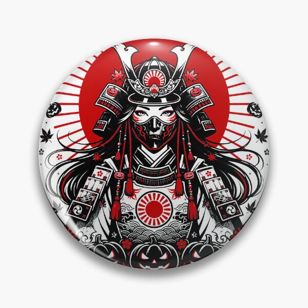 Item preview, Amaterasu Goddess Samurai Japanese Halloween Streetwear Urban Armor designed and sold by Tsuiho_art.