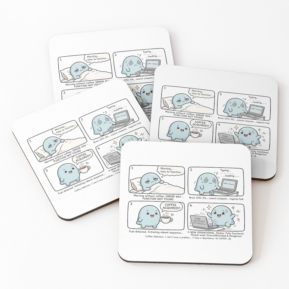 Item preview, Coasters (Set of 4) designed and sold by Raju-Creative.