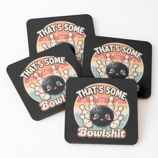 Item preview, That's Some Bowlshit Funny Bowling Pun designed and sold by Positive&FunnyThings.