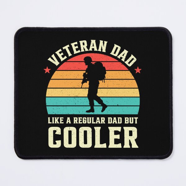 Item preview, Veteran Dad Like A Regular Dad But Cooler Retro designed and sold by RareBunny.