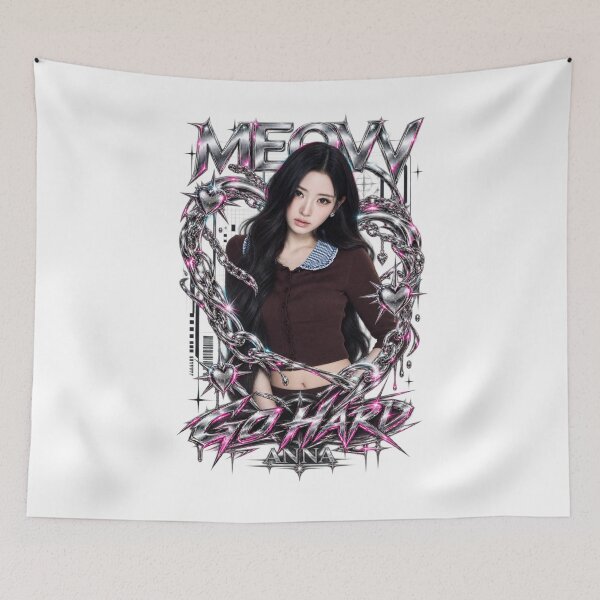 Item preview, Go Hard Era Anna MEOVV Chrome Spike| Kpop Gift designed and sold by Valereekmerch.