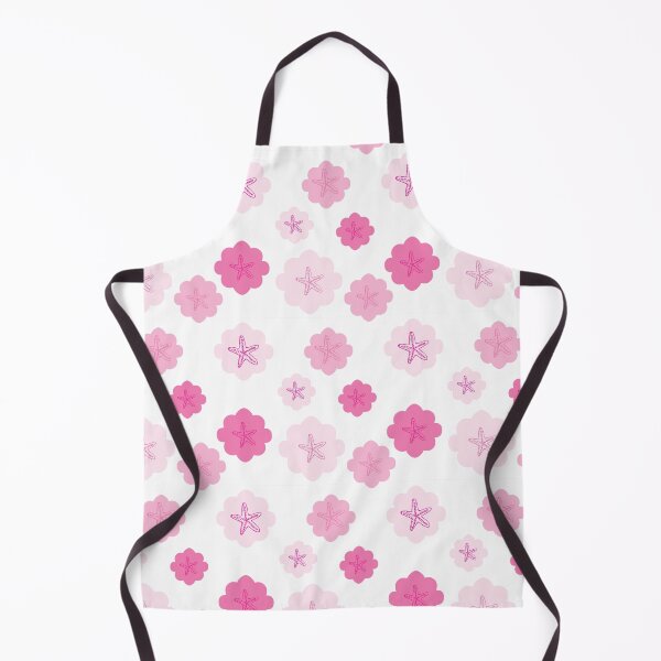 Item preview, Shell collection sea stars in pink designed and sold by Quiet Waters Design.