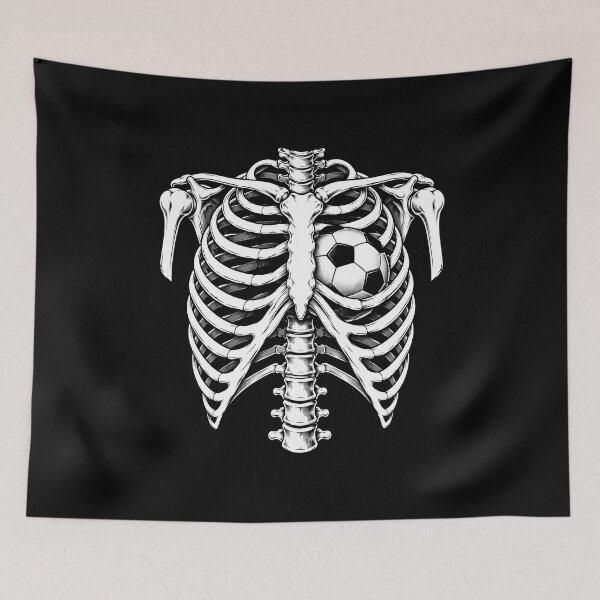 Item preview, Soccer Heart Skeleton Ribs X-Ray designed and sold by fairmont-press.