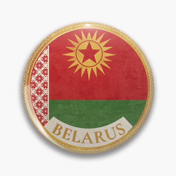 Item preview, Belarus Flag Shield Emblem Crest Art designed and sold by VirellonInk.
