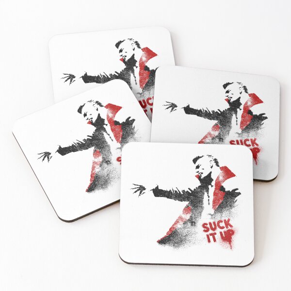 Item preview, Count Dracula Gothic Vampire Fangs Profile Poster designed and sold by EdvvinStudios.