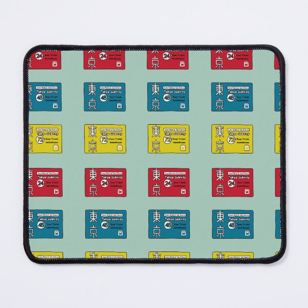 Item preview, Tokyo Subway Ticket Pass  designed and sold by lalashellsArt.
