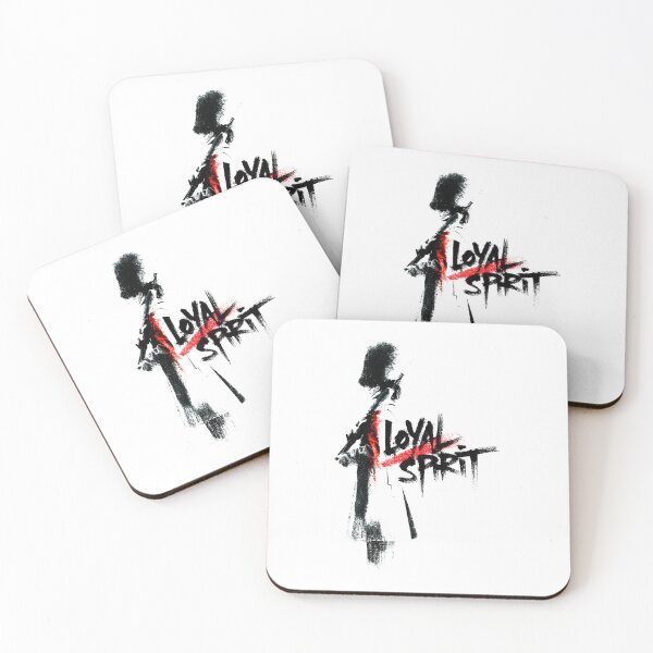 Item preview, British Kings Guard Holding Rifle Stencil Portrait designed and sold by EdvvinStudios.