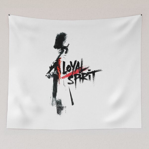 Item preview, British Kings Guard Holding Rifle Stencil Portrait designed and sold by EdvvinStudios.
