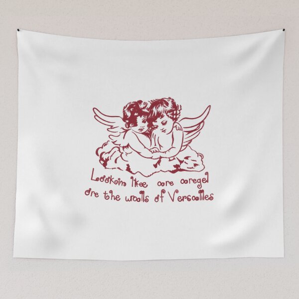 Item preview, Angel Cherub Looking Sad in the Gardens of Versailles designed and sold by amit-nyb.