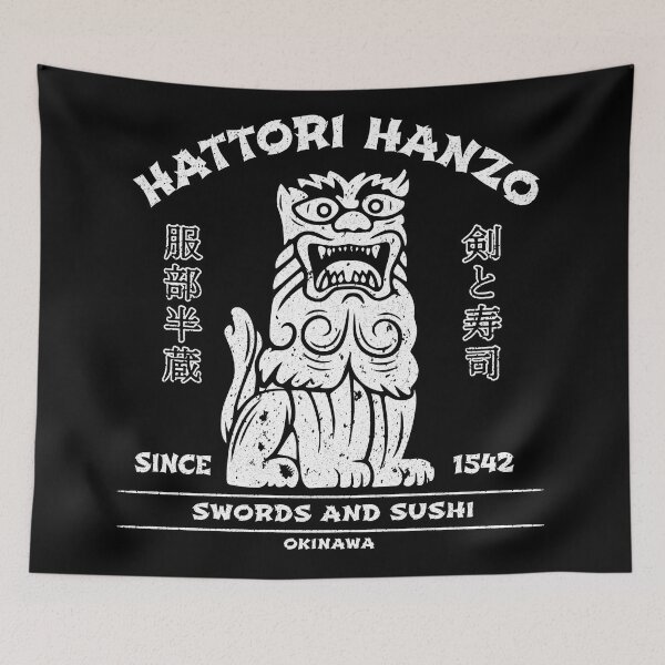Item preview, Hattori Hanzo, Japanese Samurai, Okinawa Shisa Dog designed and sold by melody-stiv.