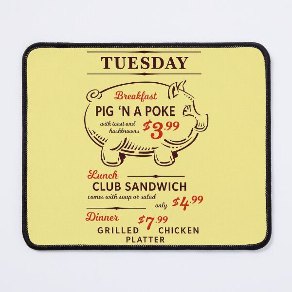 Item preview, Hey! Tuesday! Pig 'N A Poke! designed and sold by unicorns-art.