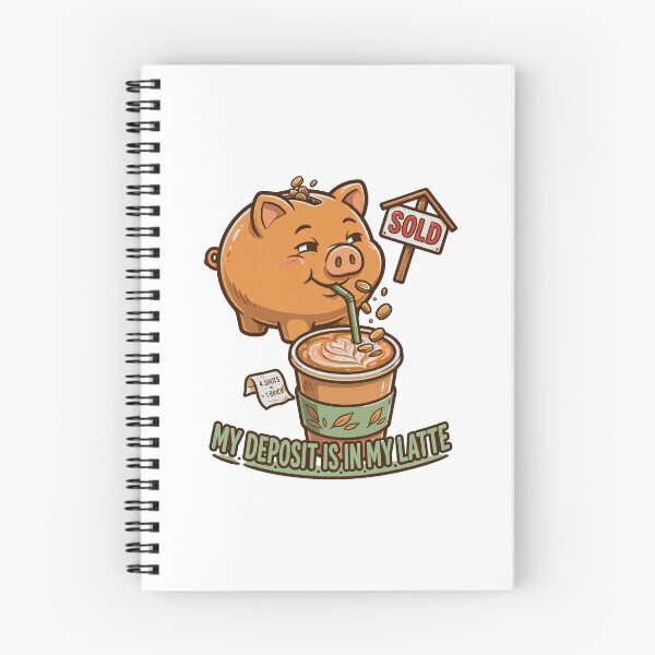 Item preview, My Deposit Is In My Latte Funny Millennial Shirt designed and sold by Hearth & Hue.