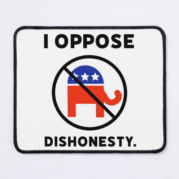 Item preview, I oppose dishonesty. designed and sold by Rachel the Artist .